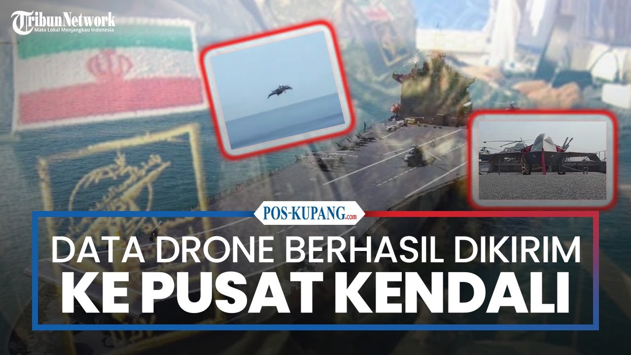 IRGC Iran Katakan Data Drone Berhasil Ditransmisikan Ke Pusat Kendali Sebelum Hilang Kontak
