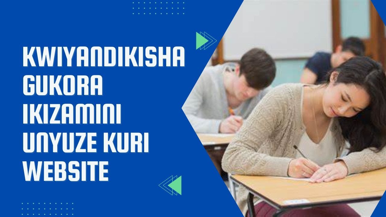 Kwiyandikisha ku kizamini ukoresheje Website y'urugaga