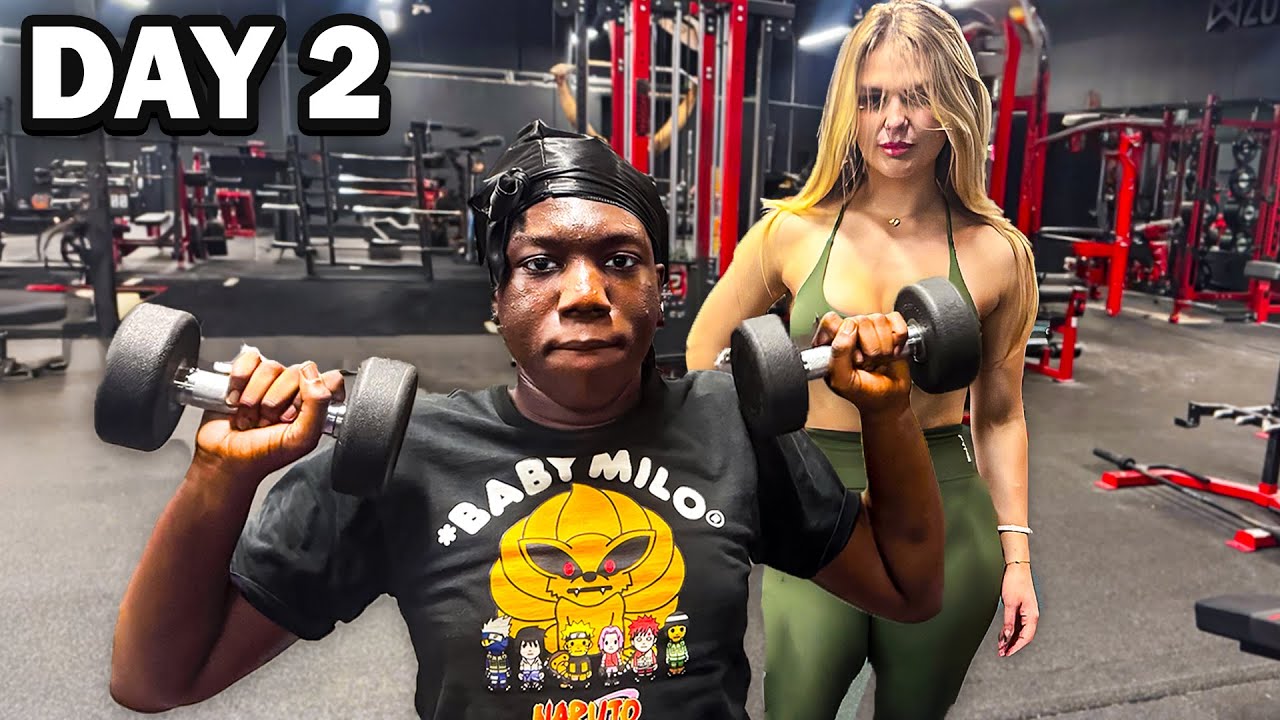 I Let an Instagram Model Train Me! (Road To Glow Up)