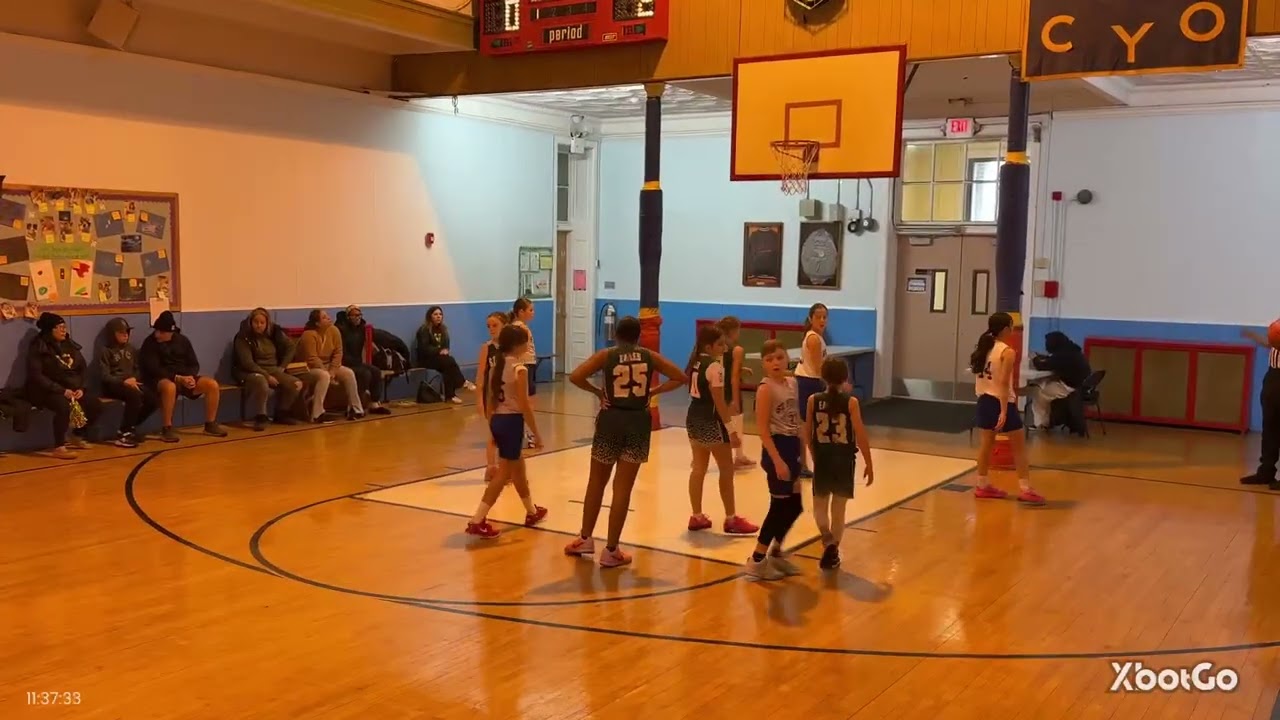 St. Kevin’s vs St. Mary Windfield-1st and 2nd Qtr-Game 5 11-22-2025