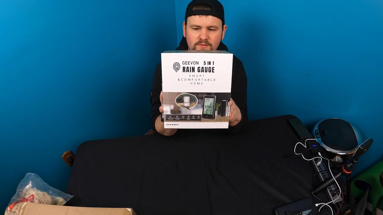 Unboxing: Geevon Wireless Rain Gauge,5 in 1 Self-Emptying Rain Collector