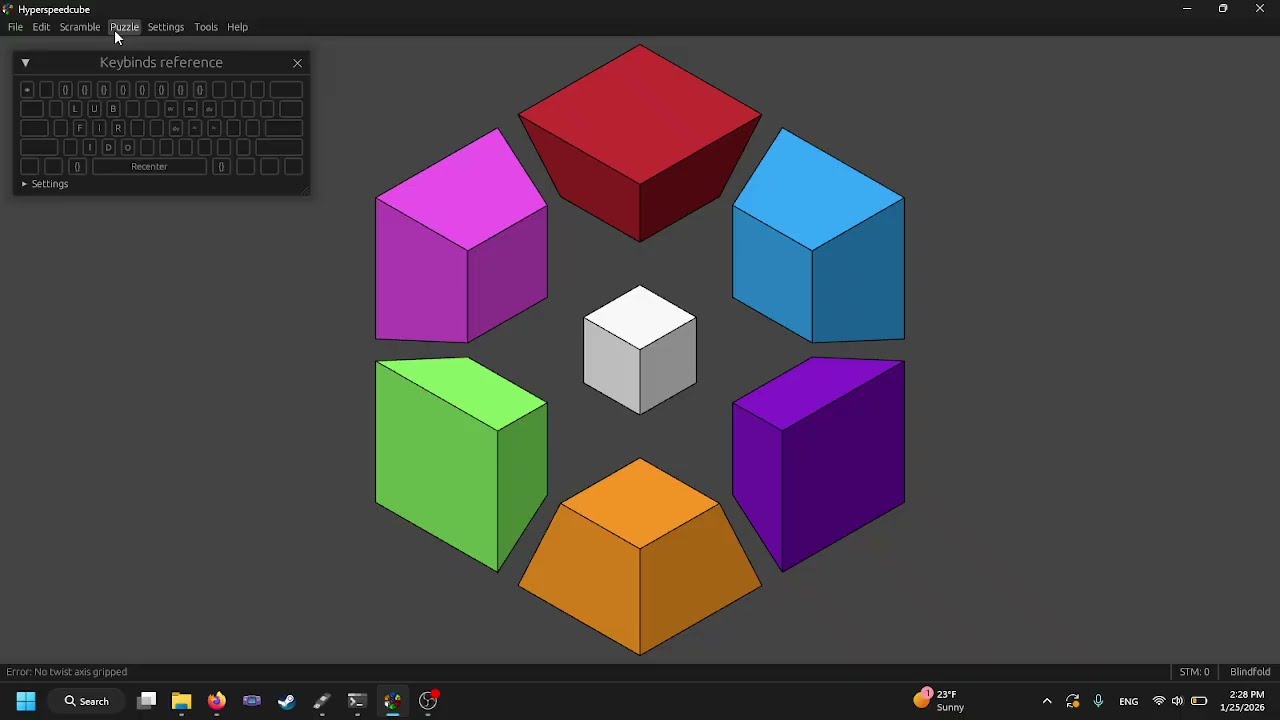 solving the 4 DIMENSIONAL 1X1 RUBIKS CUBE!!!!! (cops called) (gone horrendously sexual)