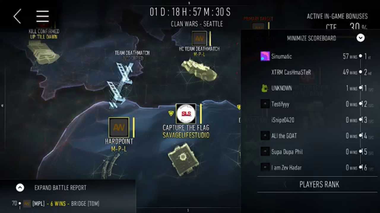 Advanced Warfare Clan Recruitment (AW Clan Wars)