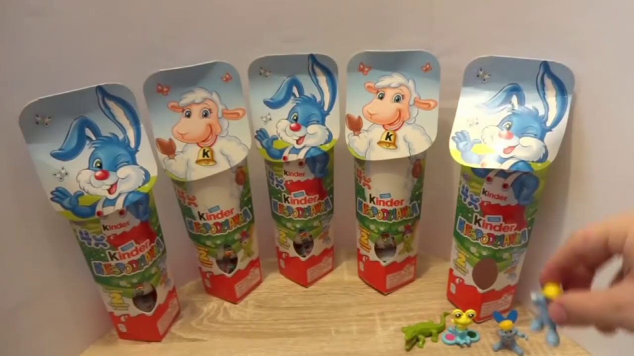 20 Kinder Surprise Eggs Easter holidays unboxing Special Edition #81