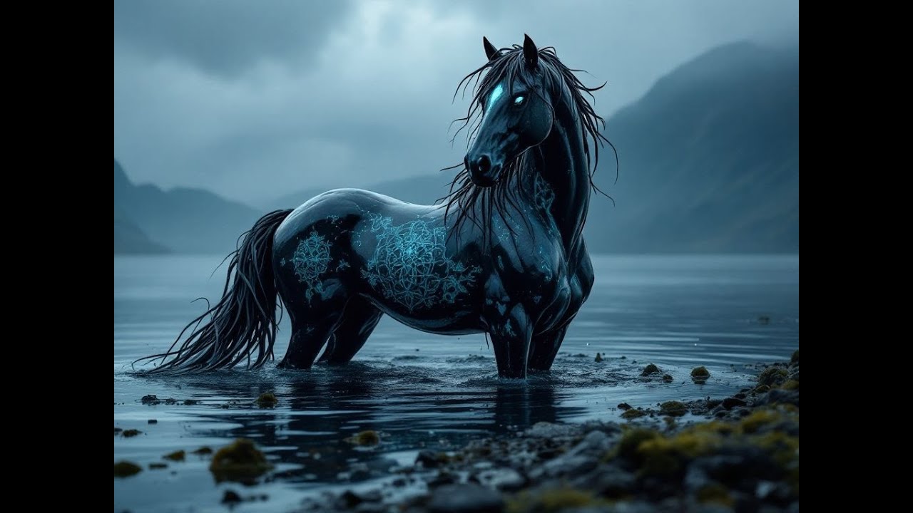 THE KELPIE: Scotland's Enigmatic Water Horse of Seductive Doom