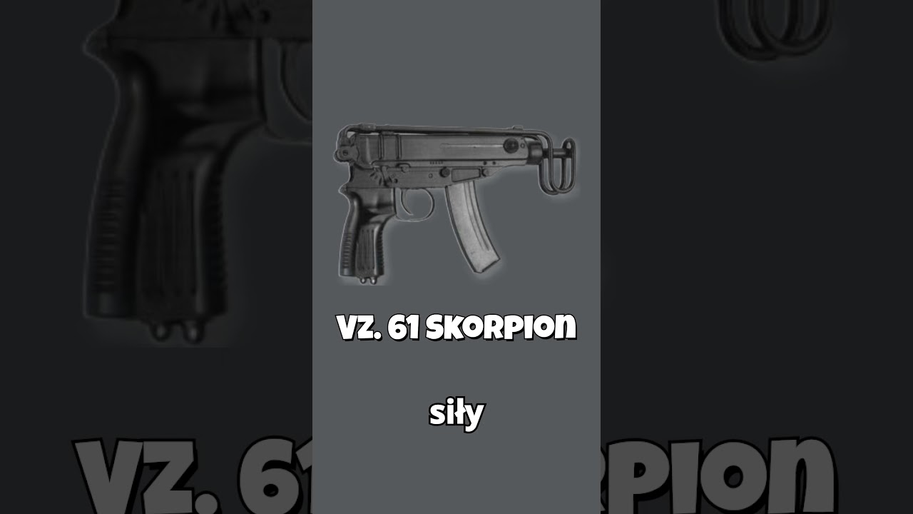 Tytuł: Vz. 61 Skorpion &ndash; Kompaktowa Broń Ognia Ciągłego 🔫💥 #militaria #strefataktyczna #wojsko