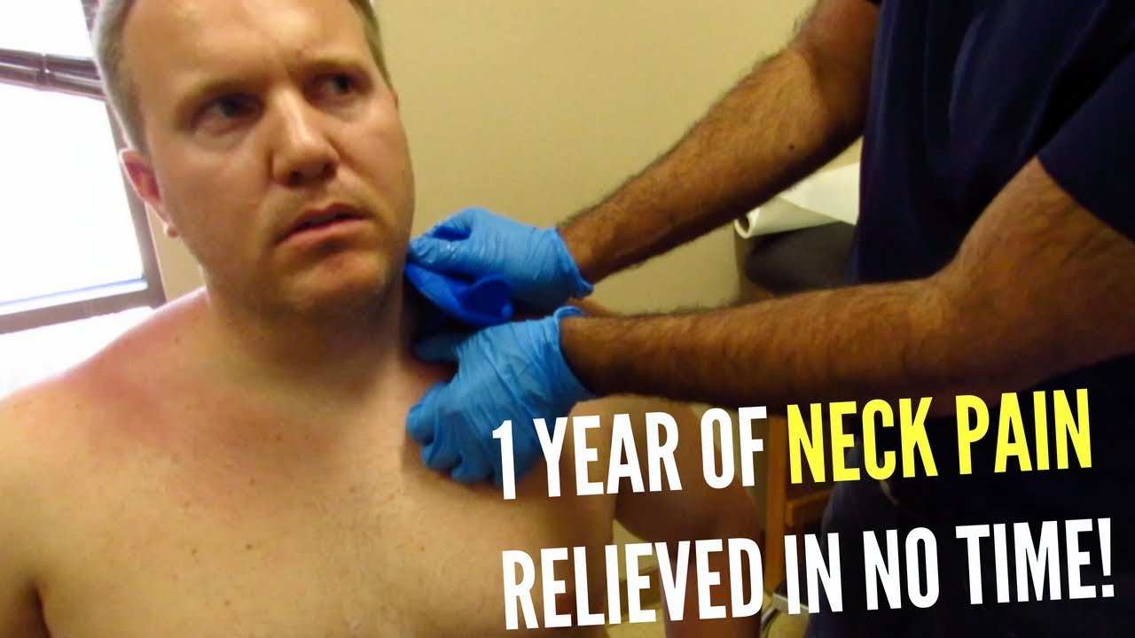 1 Year of Neck Pain Relieved In No Time! (REAL RESULTS!!)