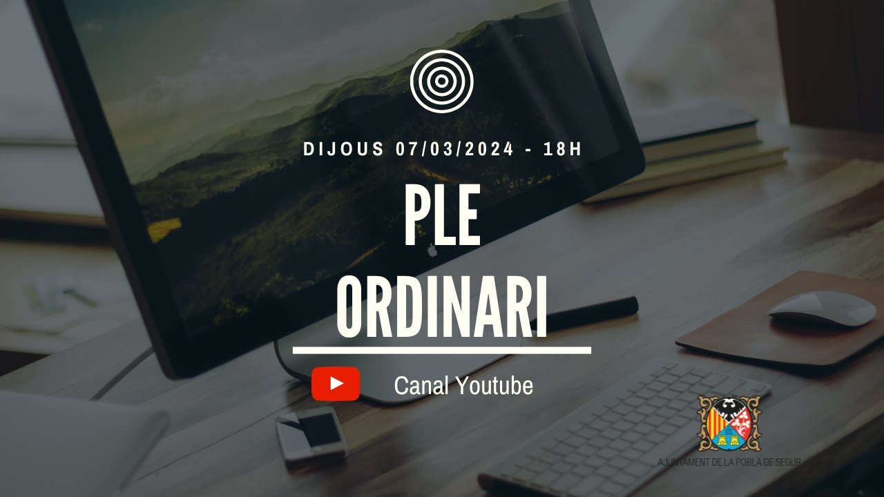 Ple ordinari 07/03/2024