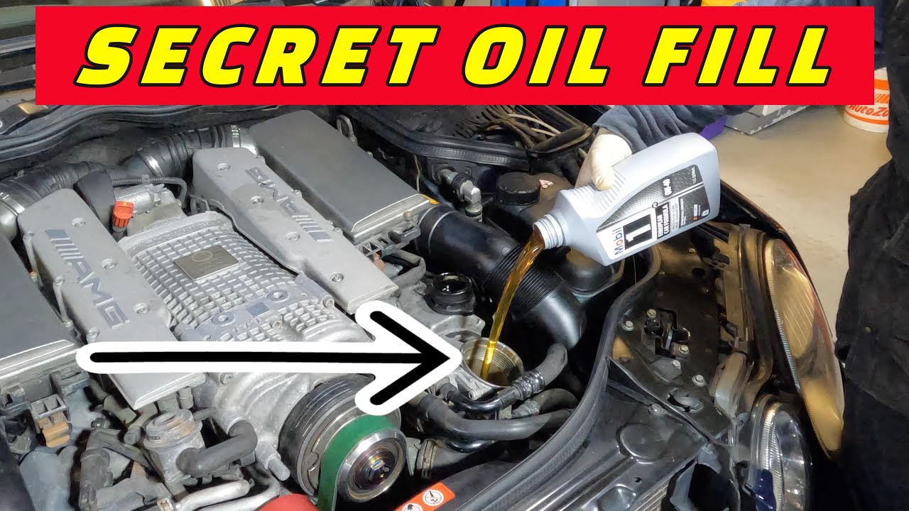HOW TO CHANGE YOUR OIL ON A MERCEDES-BENZ E55 (W211 CHASSIS)