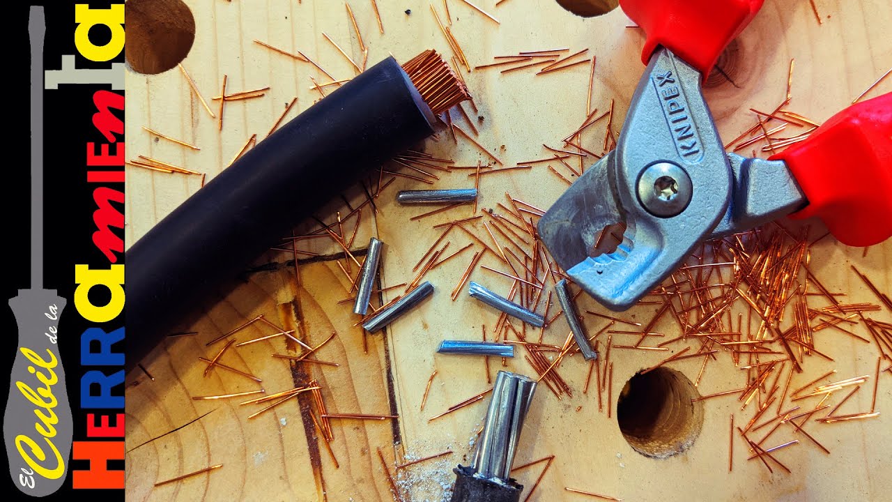 EL MEJOR CORTA CABLES DE KNIPEX STEPCUT 95 16 160.
