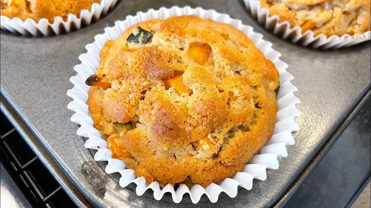 貝貝南瓜小蛋糕 | Kabocha Muffins
