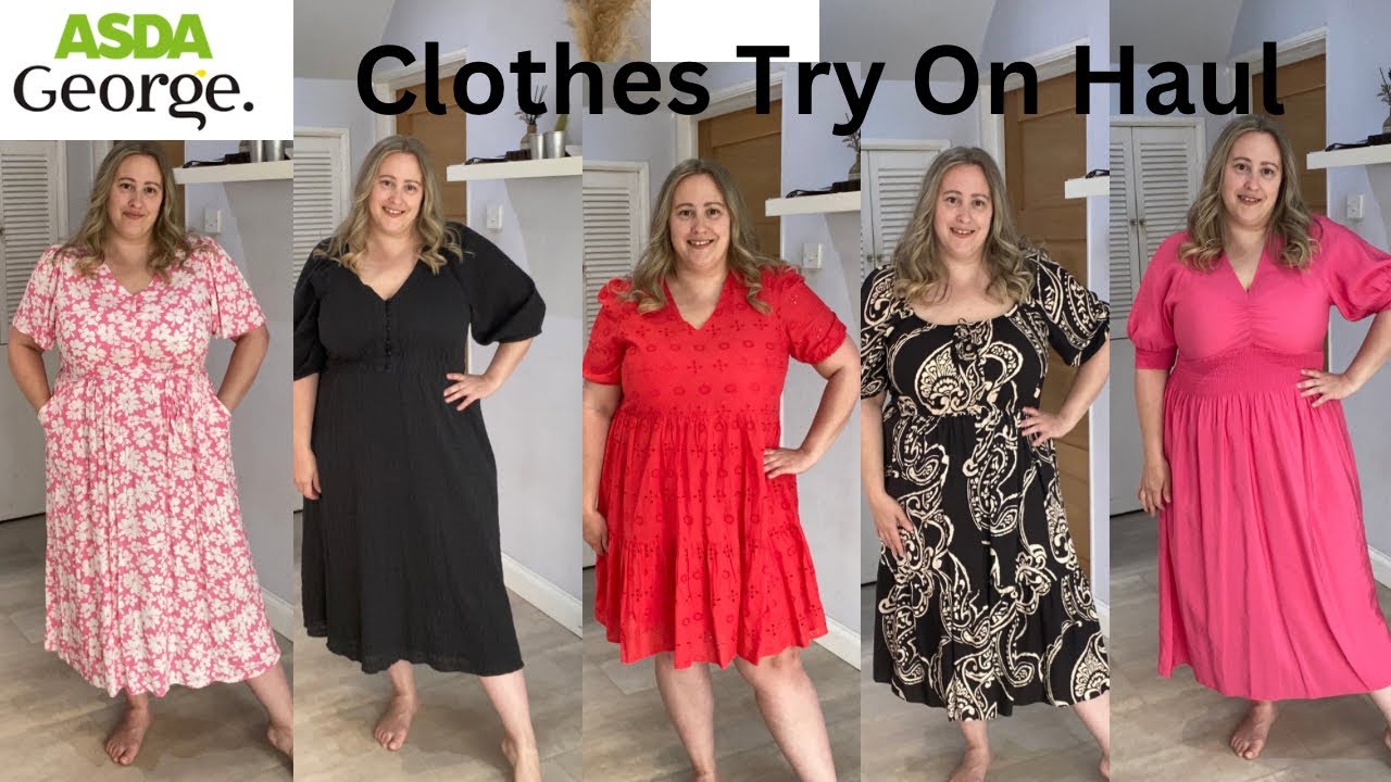 ASDA George Clothes Try On Size 18 #plussize #fashion #plussizefashion