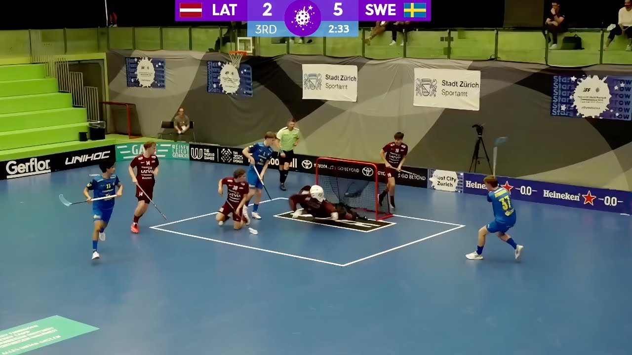 Latvia vs Sweden - U19 WFC 2025 HIGHLIGHTS
