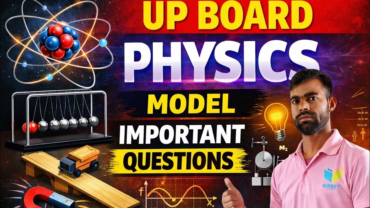 UP Board Physics Model Important Questions | Class 12 Physics | Board Exam 2026