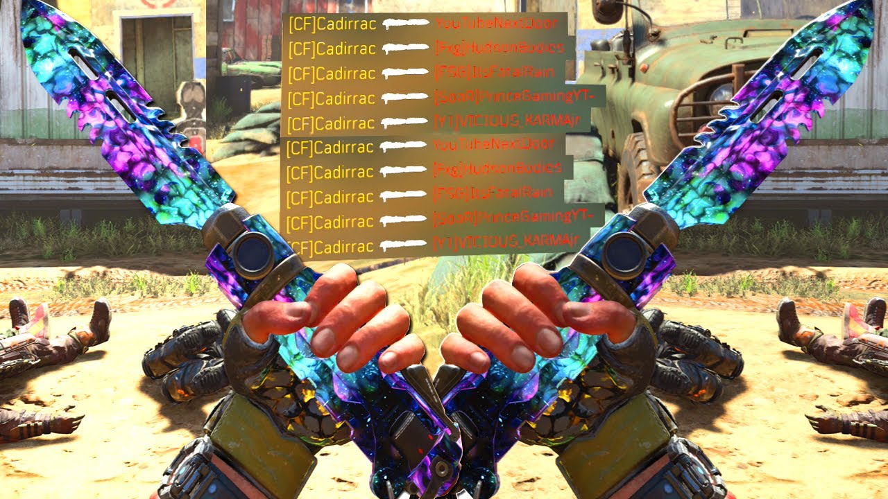 100 Kills BALLISTIC KNIFE Only in Black Ops 4...