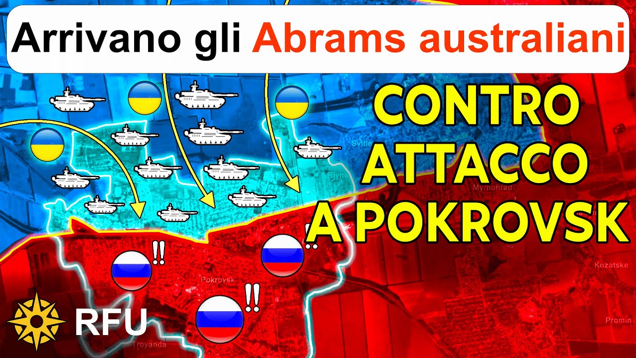Giusto in Tempo: Abrams Australiani Rinforzano Controattacco Ucraino a Pokrovsk
