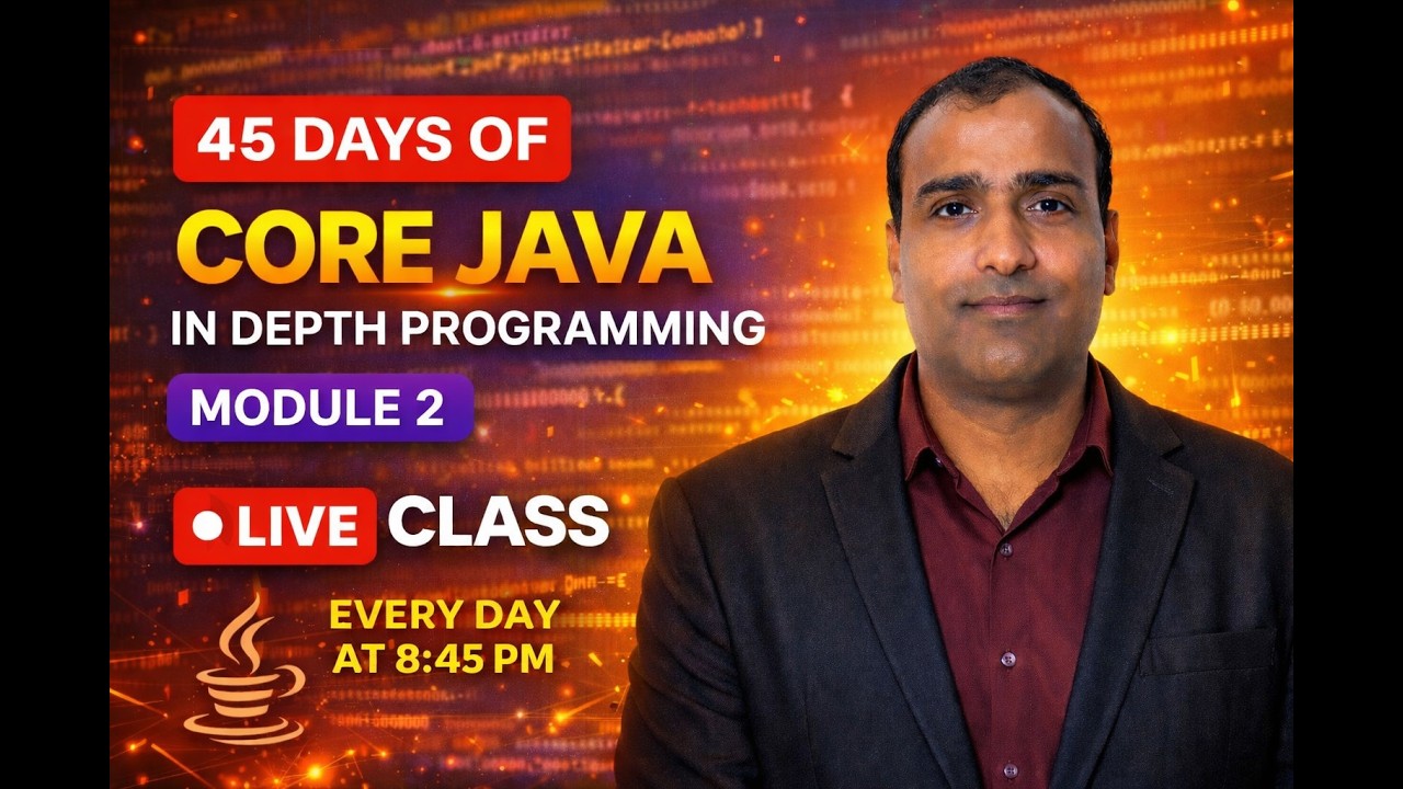 Day 16 |Core Java in Depth Live