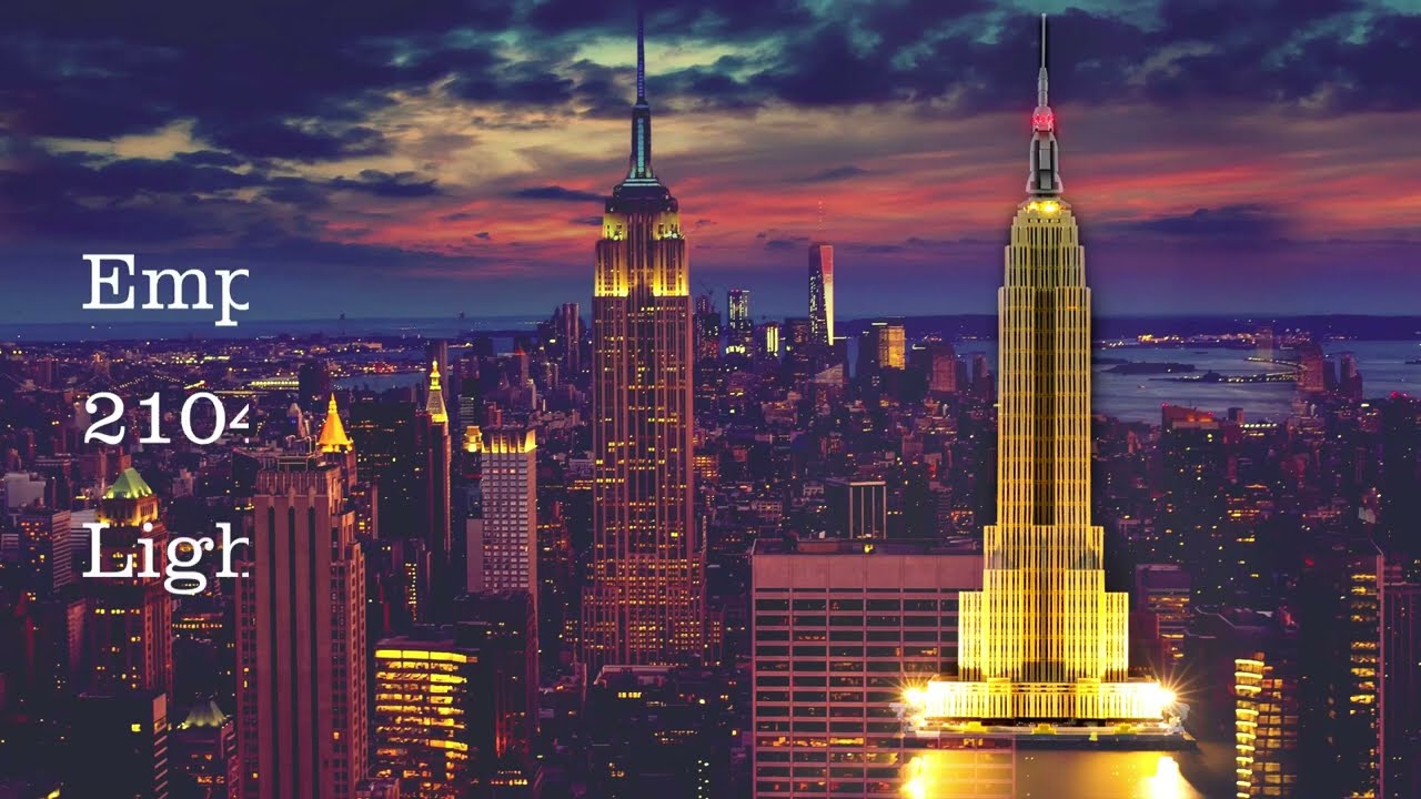【LGK315 Installation Video】Lightailing Light Kit For Lego Empire State Building 21046