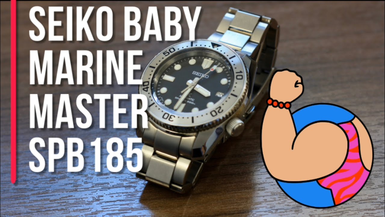 Reseña Seiko SPB185 baby Marine Master - en Español       Cuestion de Tiempo