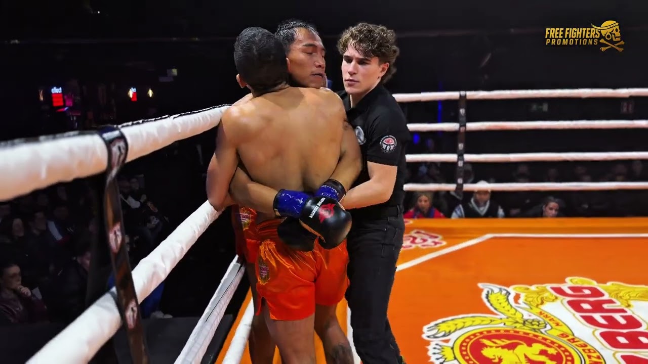 🇪🇸SEBAS RODRIGUEZ VS MEUN MEKHEA🇰🇭 - XFC TITLE - FREE FIGHTERS PROMOTIONS