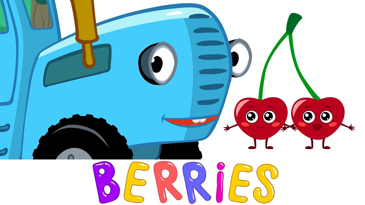 Berries Song - The Blue Tractor - Kids Songs & Cartoons