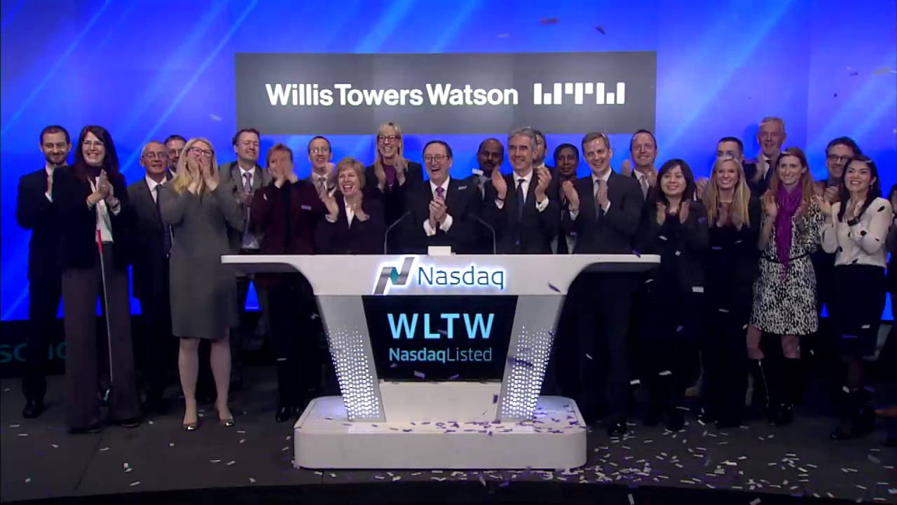 Willis Towers Watson (Nasdaq:WLTW ) Rings the Nasdaq Opening Bell