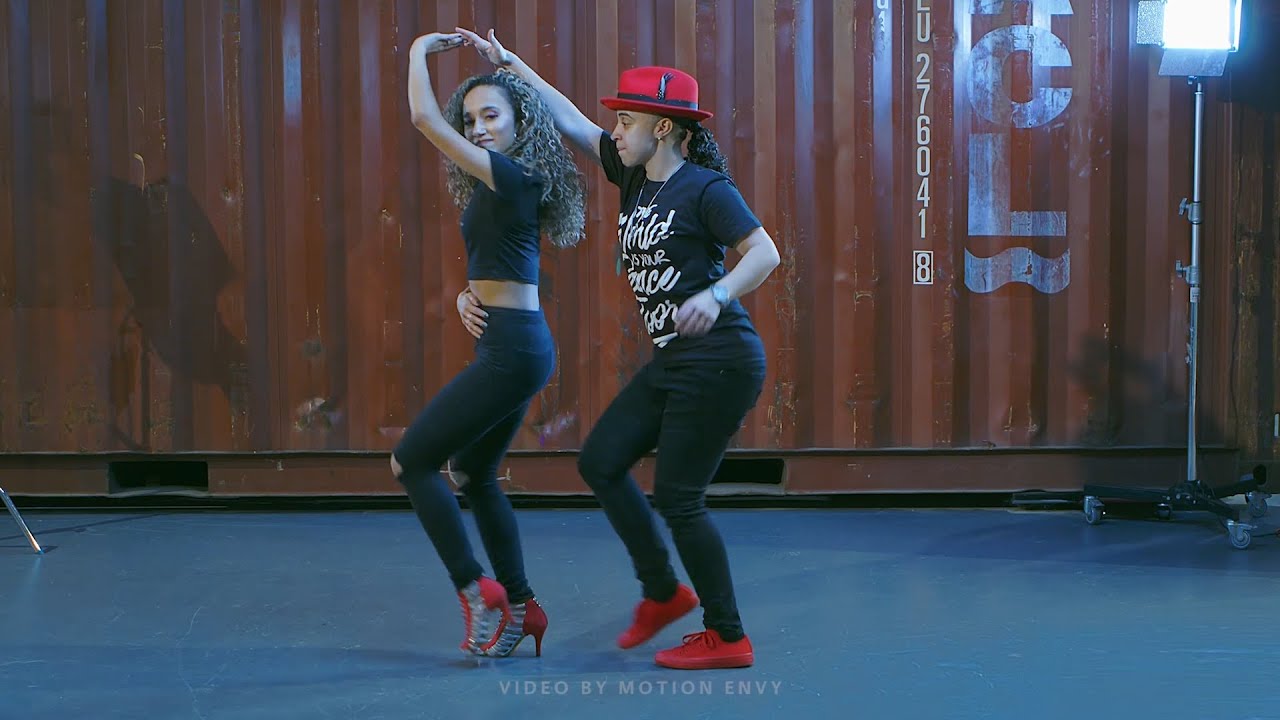 Ace and Ciara Dancing Traditional Style Bachata to Dos Estrellas by Teodoro Reyes