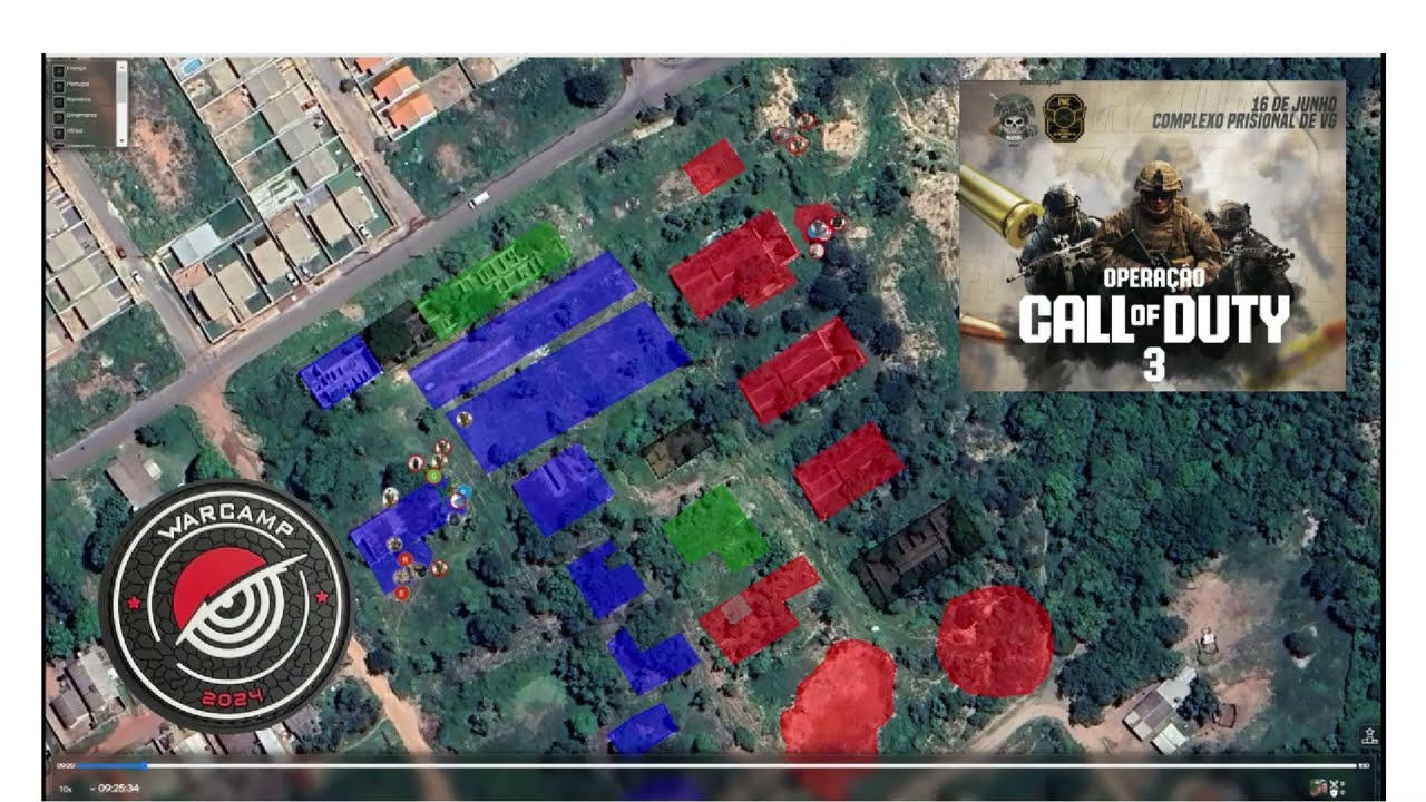 Aplicativo para Airsoft Warcamp - Opera&ccedil;&atilde;o Call Of Duty 3  - Recurso de LOG Replay