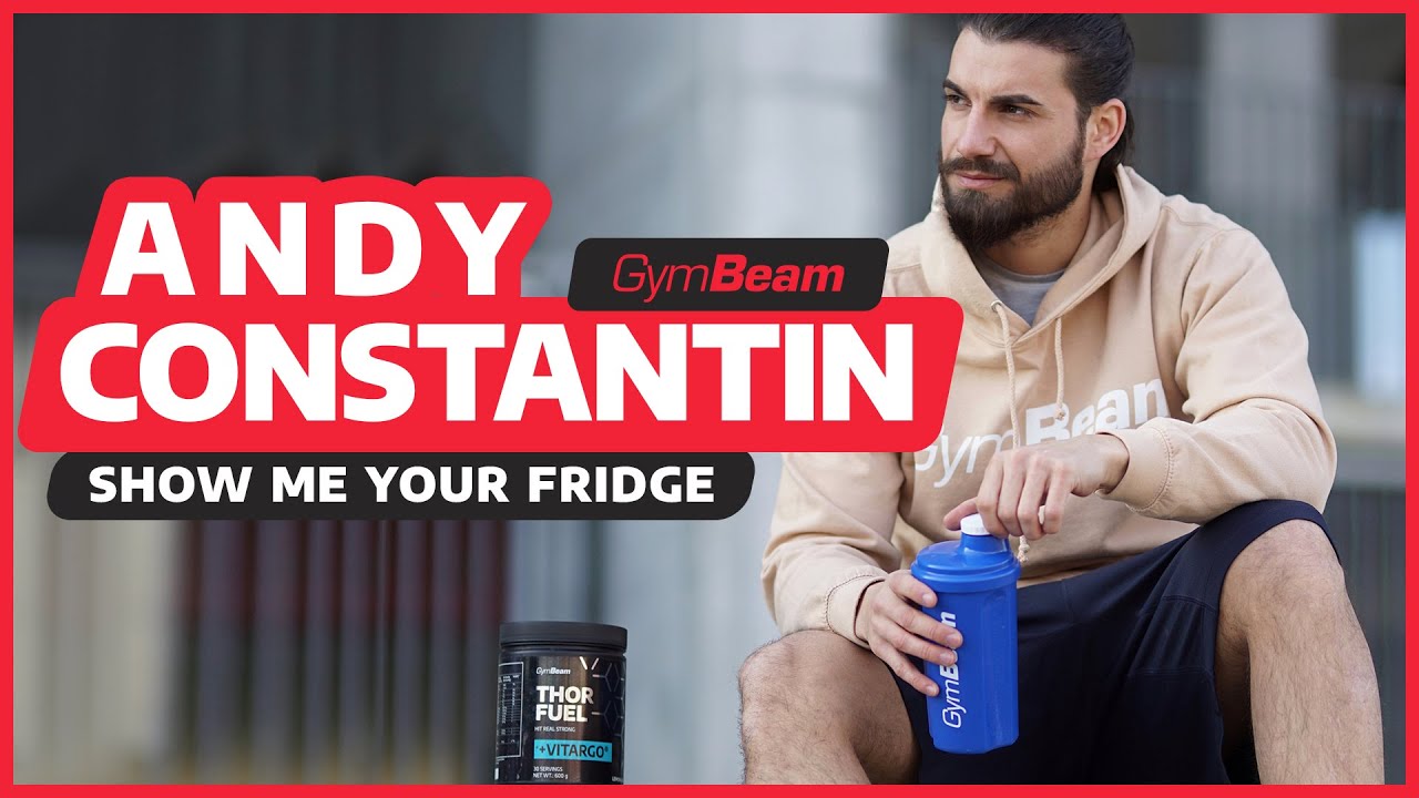 Ce se află în frigiderul lui Andy Constantin? 😮 | Show Me Your Fridge | GymBeam