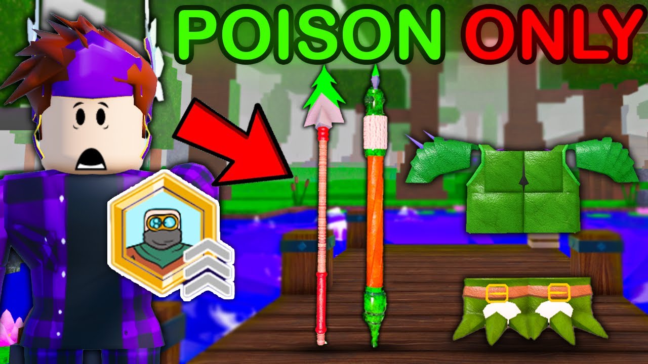 99 Nights But I Can ONLY Use POISON WEAPONS..