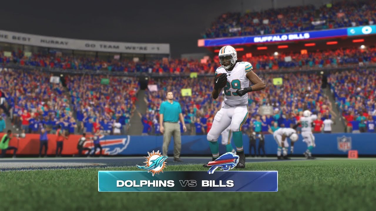 Madden NFL 25 - Miami Dolphins Vs Buffalo Bills PS5 Simulation Week 3 (Madden 26 Rosters)