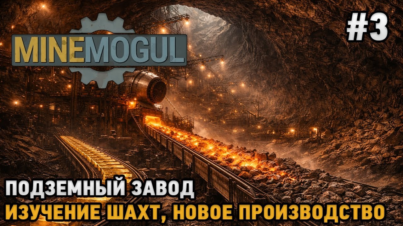 MineMogul #3 Подземный завод - Изучение шахт, Новое производство