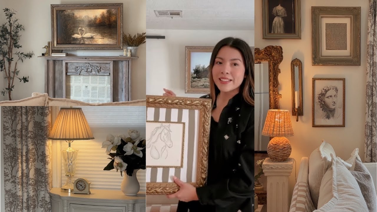 TRANSFORMACION DE SALA PEQUEÑA CON POCO PRESUPUESTO | ROMANTIC FRENCH COUNTRY | ANA QUINTERO