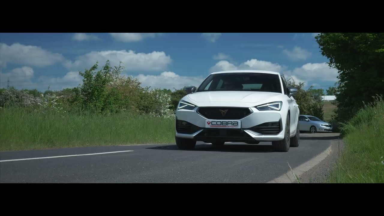 Cupra Leon Performance Exhaust Driving Sound by Cobra Sport Exhausts (Box Delete GPF Back)