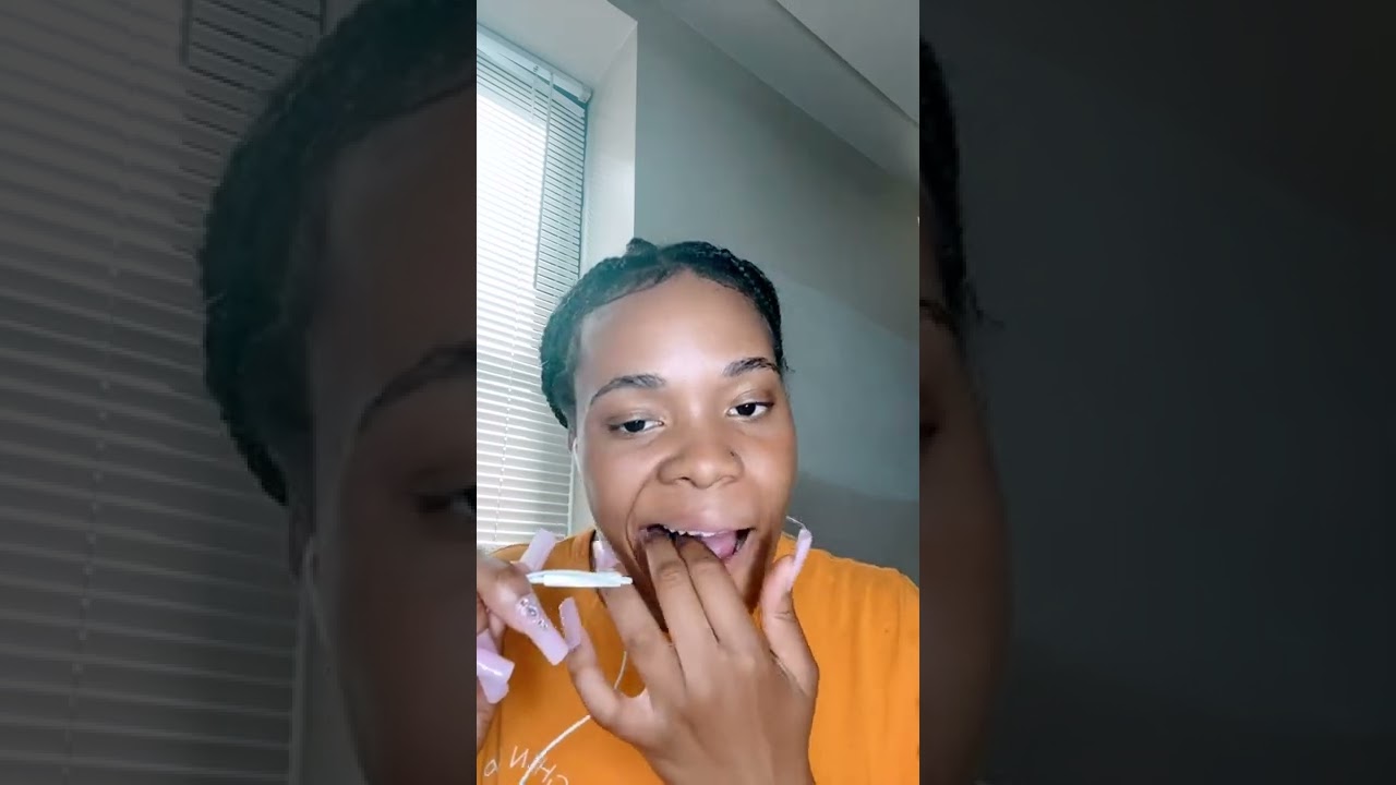 ASMR SCRATCHING BACK OF TEETH