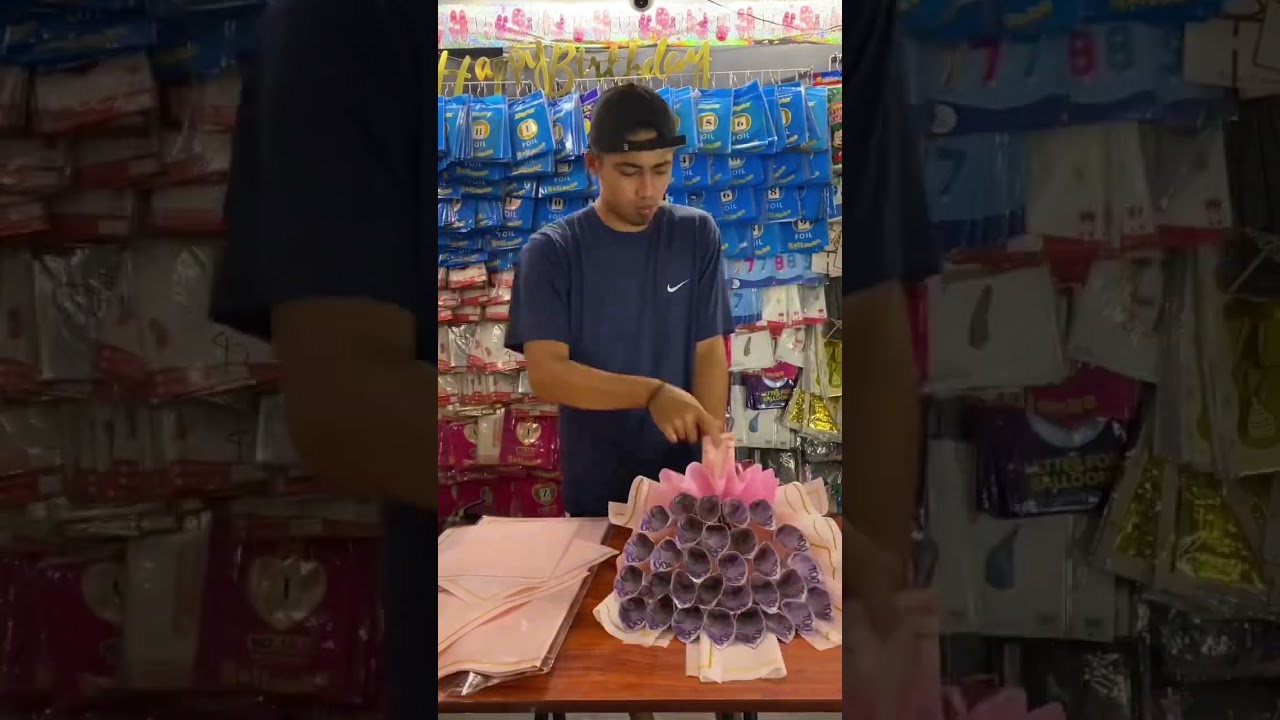 Money bouquet surprise delivery #giftideas #surprisedelivery #gift #viral #surprise #birthday