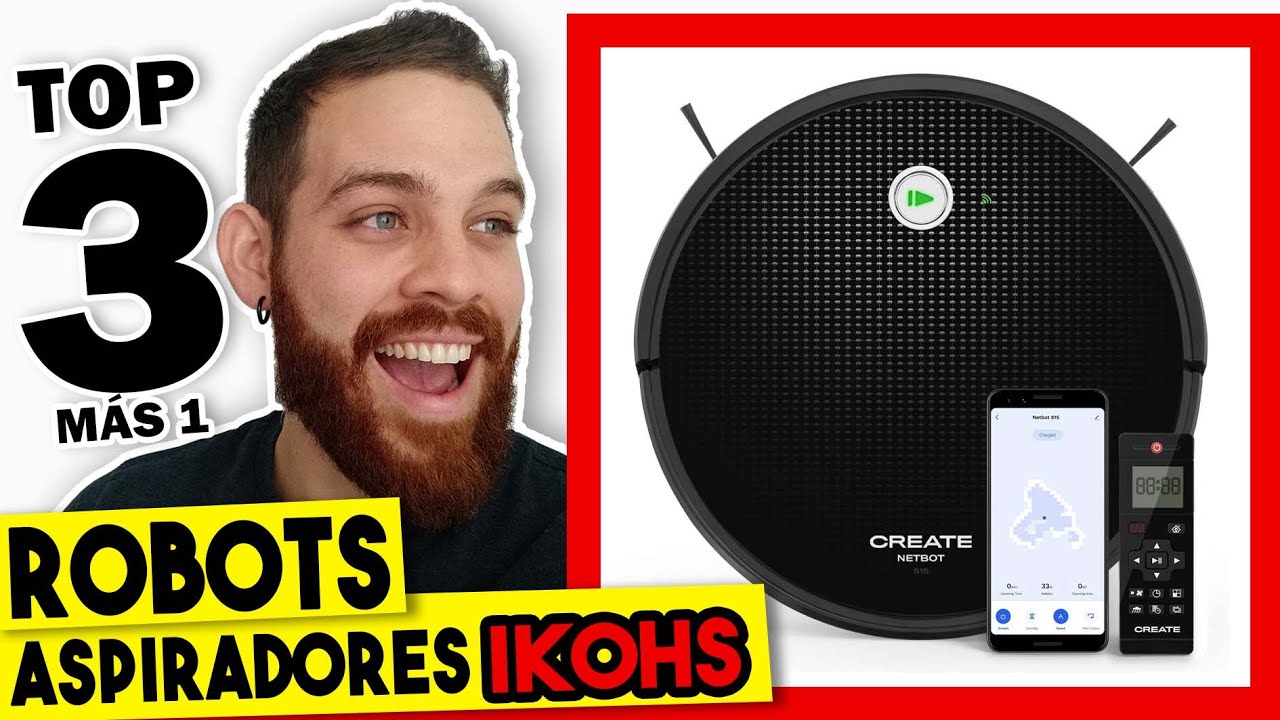 🤖 DESCUBRE el Mejor Robot Aspirador IKOHS ▶Amazon 2021◀ (CUIDADO, NO Todos Son BUENOS!!!)