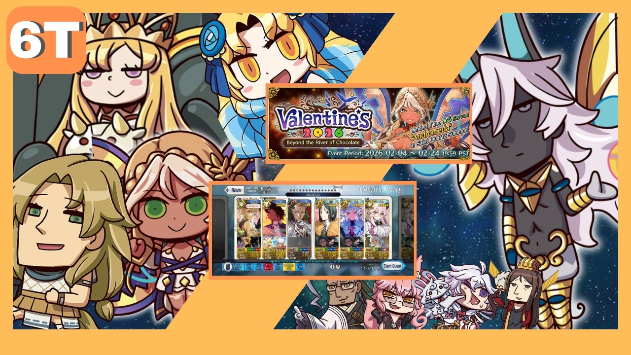 FGO NA - Valentines 2026 CQ (Junao) 6T