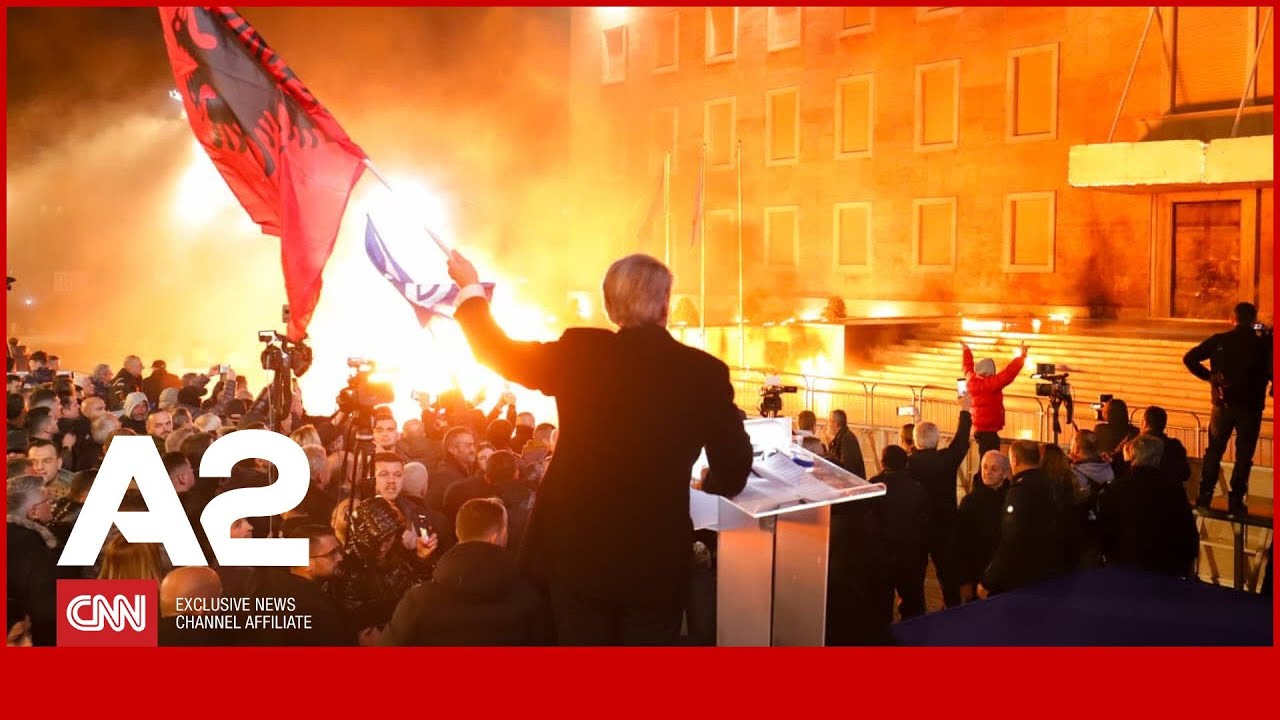 🔴LIVE-Përplasje, të plagosur dhe arrestime. Situatë e rëndë në Tiranë, tensionohet protesta