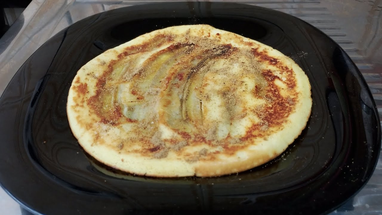 PANQUECA DE BANANA CARAMELIZADA