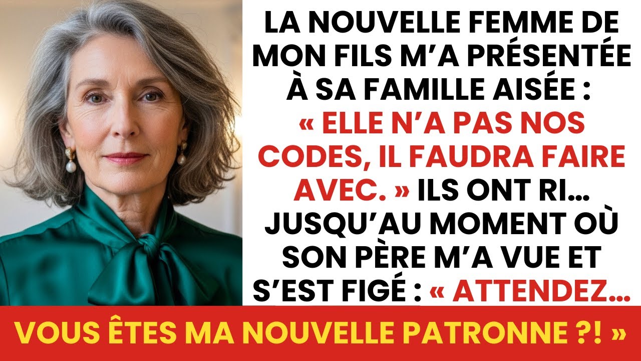 Au mariage, ma belle-fille m’a rabaissée… puis son père m’a reconnue. Alors tout a basculé…