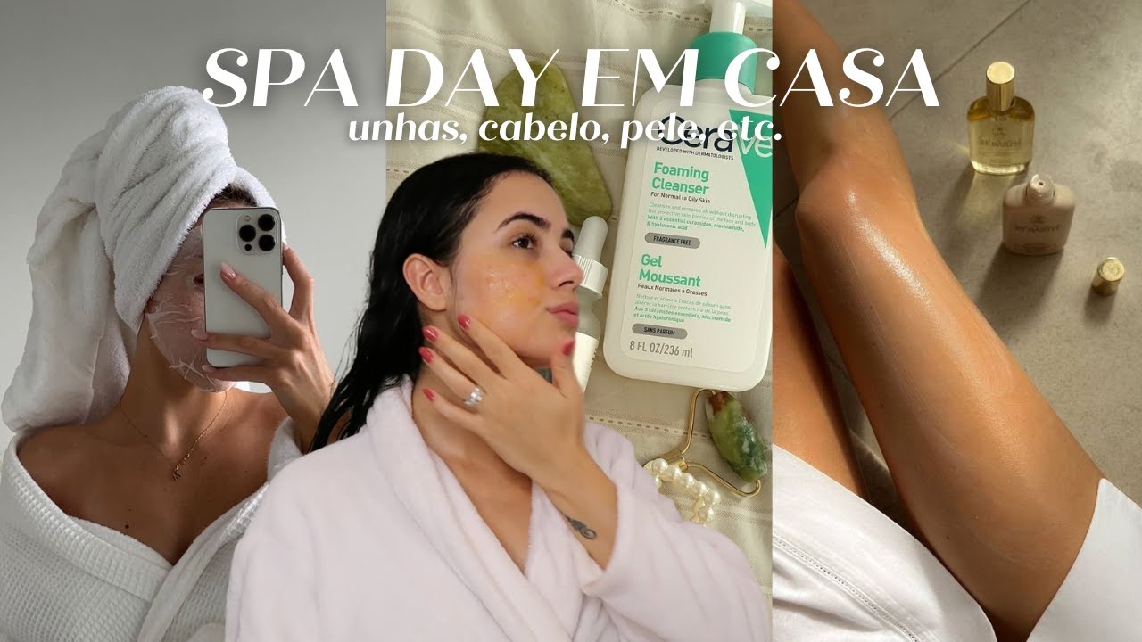 fiz um SPA DAY em casa! dia de autocuidado ♡
