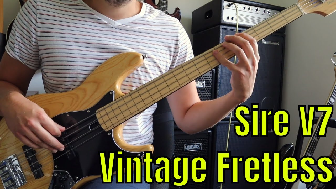 Sire Marcus Miller V7 Vintage Fretless - Bass Practice Diary - 15th September 2020