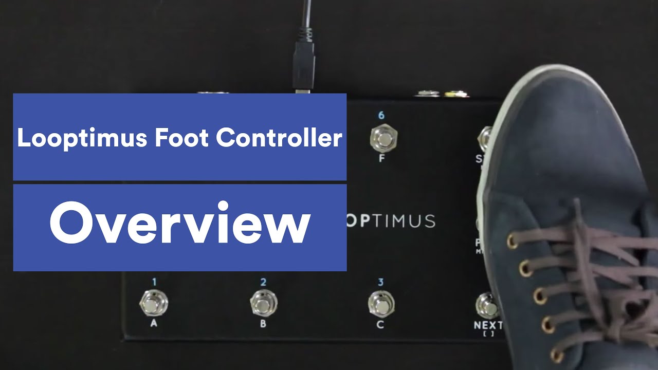 Looptimus USB MIDI Foot Controller Overview