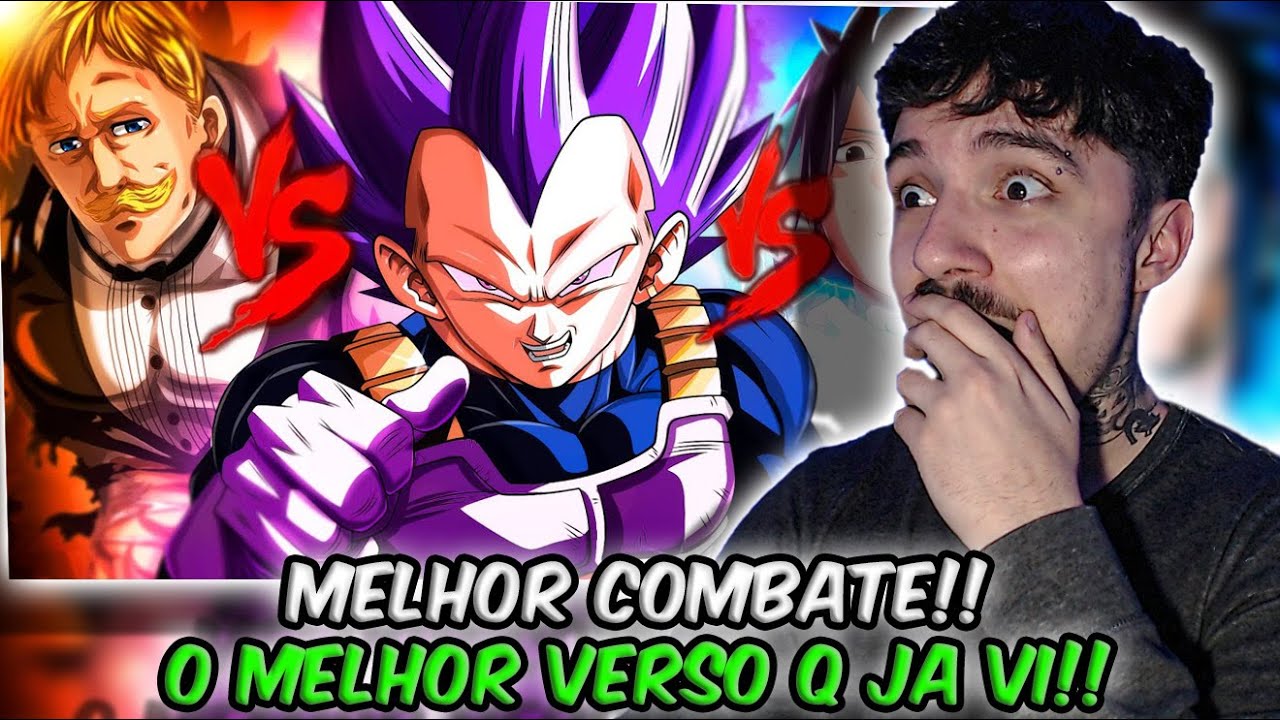 (O MELHOR DO YONDAX!) REAGINDO ao Sasuke VS. Vegeta VS. Escanor | Combate de Rimas | REACT // Nai