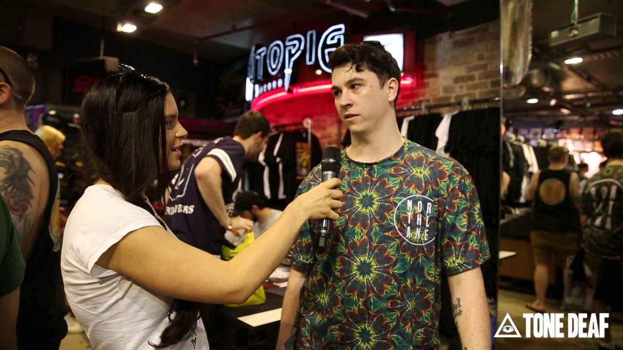 Northlane's Sydney Pop-Up Store at Utopia Records