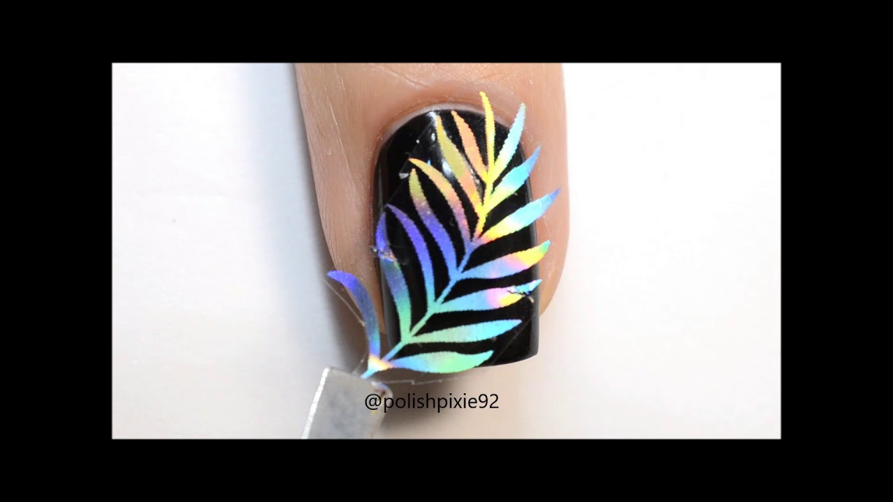 How to apply transfer foil? Holographic foil review.