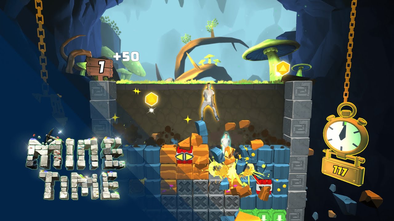 Mine Time: ValoJump's newest 2-player trampoline game | Valo Motion