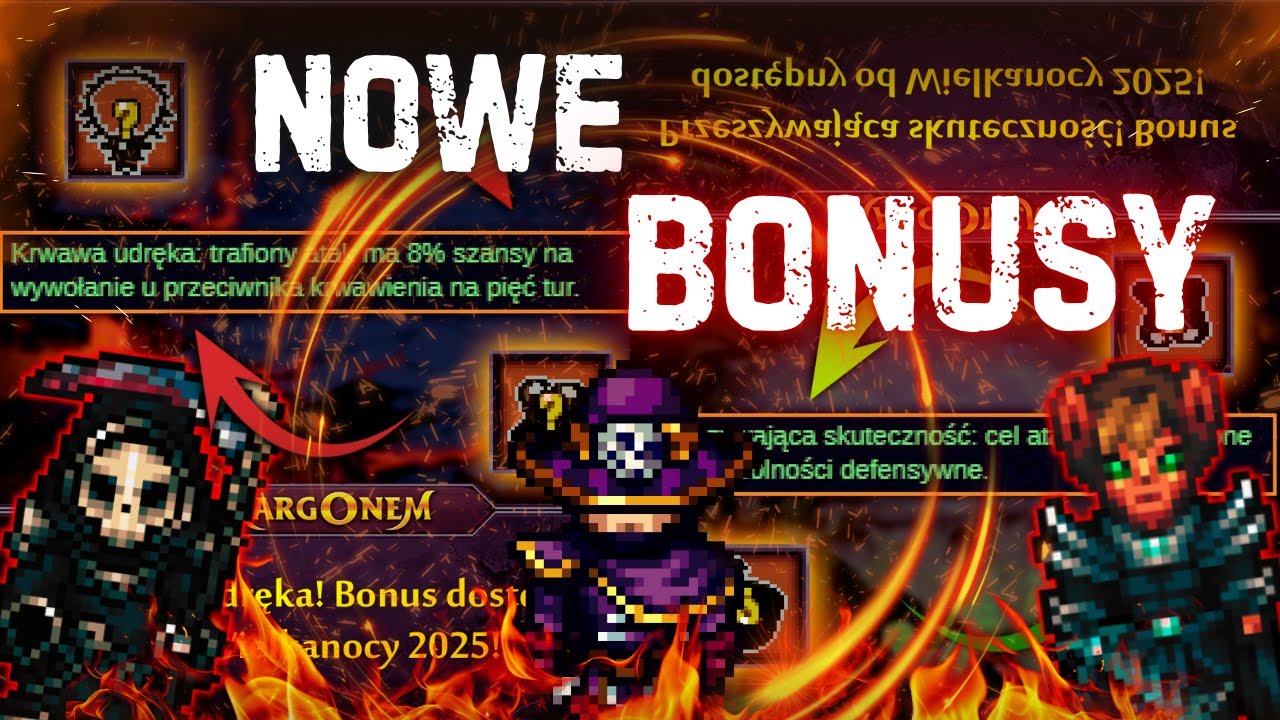 Margonem - Nowe bonusy legendarne czyli budowanie EQ od nowa [DiD]