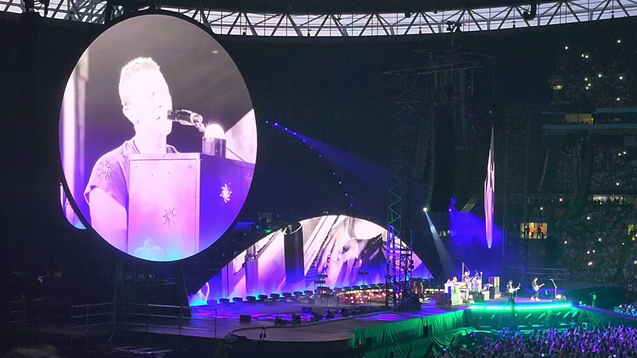 The Scientist – COLDPLAY – Live on Wembley London 12.08.2022